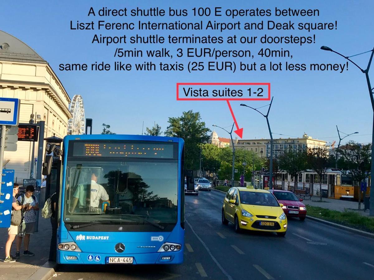 Vista Suites 1-2 Budapešť Exteriér fotografie